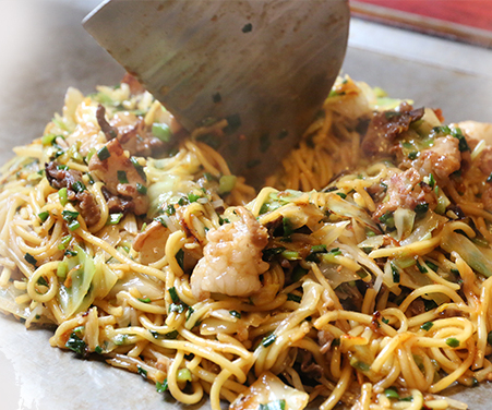 おの恋ホルモン焼きそば