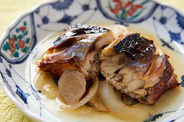 焼き鯖の煮付け