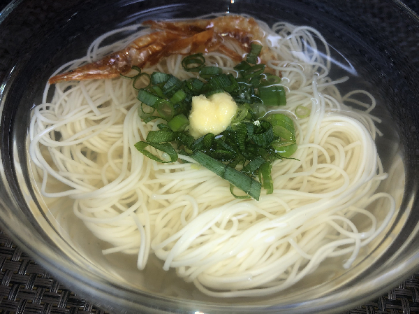 白えび素干だしのそうめん