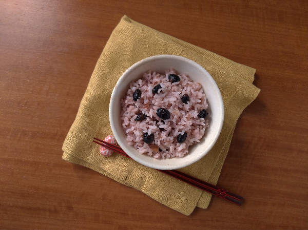 丹波黒豆ごはん