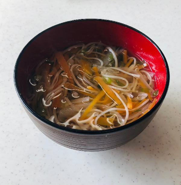 手延べ素麺のばち汁