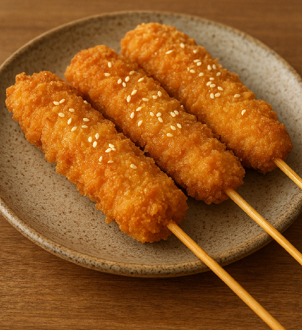 グルテンの串揚げ