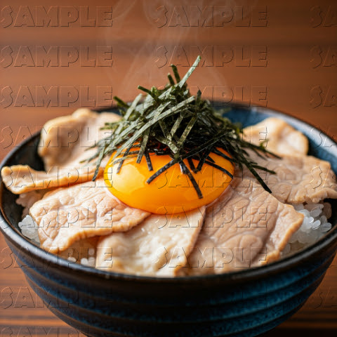 天然足赤えび天丼