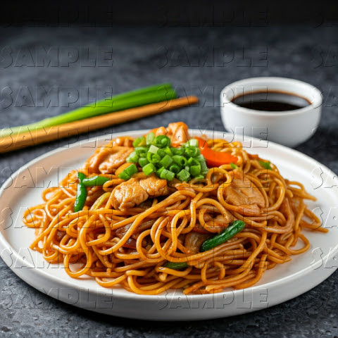 大根おろし焼きそばの写真準備中